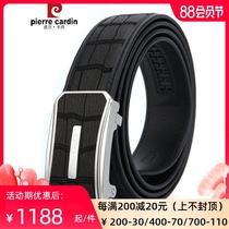 Pilkadan leather belt mens leather mens belt automatic buckle Deerskin brand high-grade mens cowhide pants