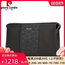 Pilkadan mens handbag leather clutch male cowhide Ostrich leather soft hand grab bag mens envelope bag tide