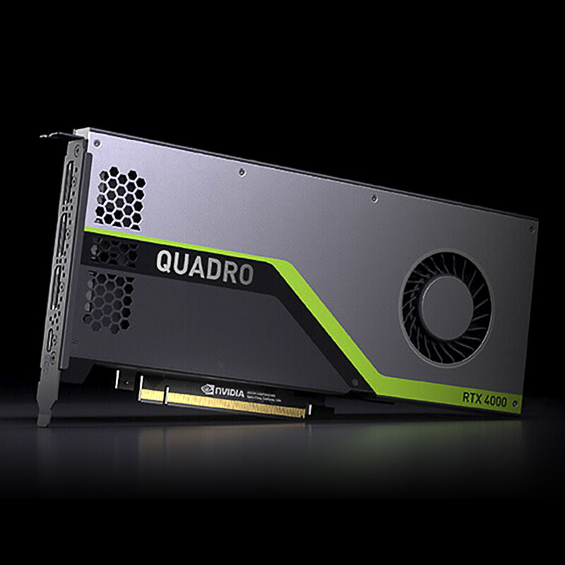 丽台nvidia quadro rtx4000 8gb gddr6 图形显卡 另有丽台p2000