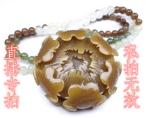 Xinjiangs new and Tian Yu domestic appraisal and field white sheep fat Russias jade jade instrumental live special photo