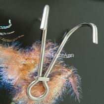 Limited time promotion 316 stainless steel diving double-headed hook anti-corrosion anti-rust hole diving reef safety double-flow hook