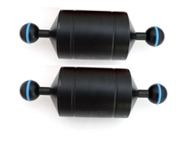 Underwater photography equipment accessories 60MM 7 inch aluminum alloy diving buoyancy arm distribution torch flash light floating block