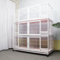 Zhaoyan three-story cat cage Cat house Foster pet dog cage Female folding cage Breeding villa pigeon display