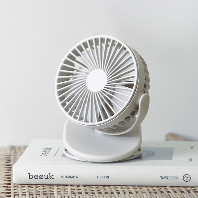 solove small fan mute student bedside usb mini portable small desk clip fan