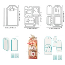 Label frame cutting die cutting dieDIY embossed scrapbooking die greeting card material