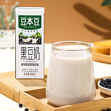 豆本豆黑豆奶250ml*6盒/营养植物蛋白营养[5元优惠券]-寻折猪