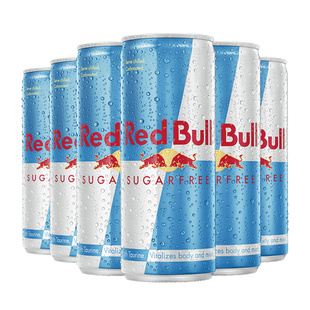 redbull原装进口红牛运动维生素功能饮料无糖250ml*12