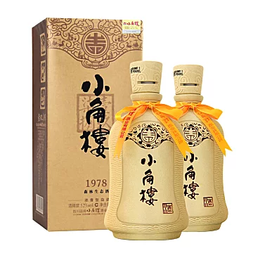 【小角楼1978】浓香型白酒52度500ml*2[3元优惠券]-寻折猪