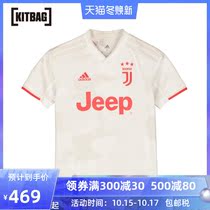 Juventus away short sleeve jersey 2019 20 season 7-16 year old childrens T-shirt top DW5457