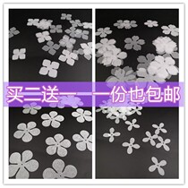 Flower - free slice of small season of flower - free slice thermal microchip has been detached and multi - size small flower petals