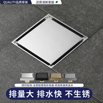 skao Germany import full copper bathrooms anti-smell floor drain anti-backwater balcony concealed anti-bug deep water valve floor drain