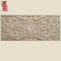 Artificial sandstone embossed frescoed European-style villa external wall decoration embossed sandstone sculpted carved plate sand sculpted cultural wall
