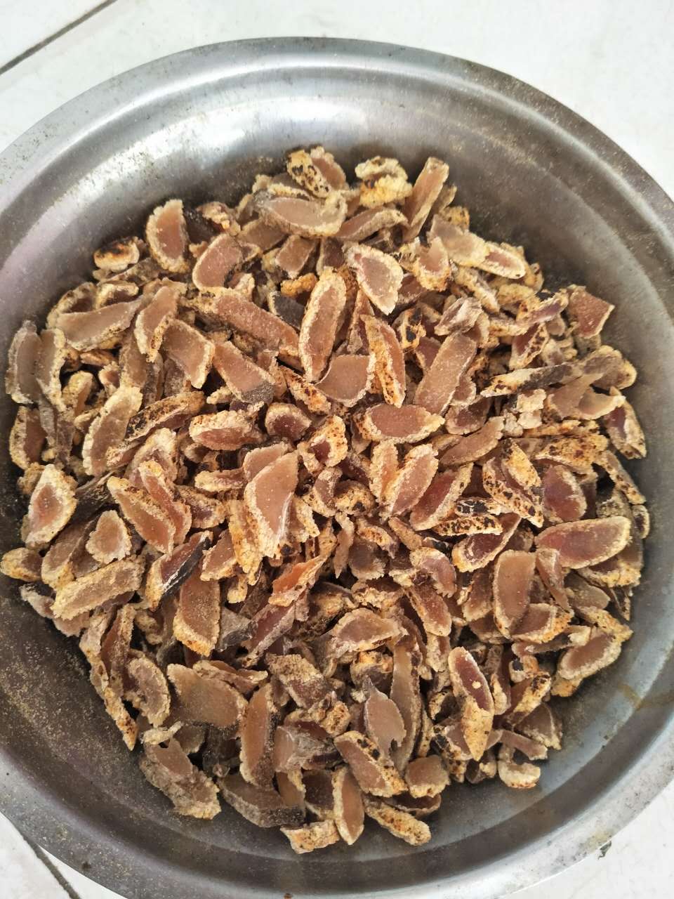 云南西双版纳美食特产老挝臭牛皮切片臭牛皮油呛臭牛皮500g