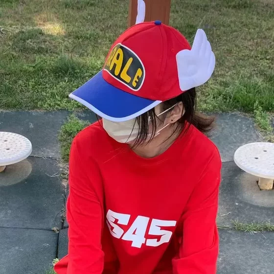 Alalei Wings Baseball Cap Angel Cap Super Cute Cute 성인 야구 모자 야외 날개의 한국어 버전 Alalei Wings Baseball Cap Angel Cap Super Cute Cute 성인 야구 모자 야외 날개의 한국어 버전