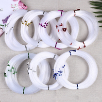 Hanging Decoration Transparent Fish Wire Pendant Rope Nursery Diy Handmade Line Crystal Fishing Line No Elastic Strings Beads Rope Line