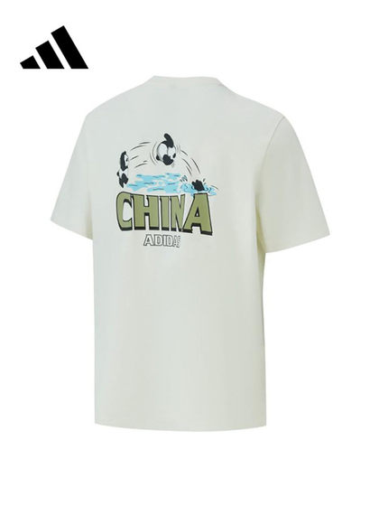 adidas adidas 남자 M GFX 티 스포츠 및 캐주얼 짧은 슬리브 티셔츠 KC3368 adidas adidas 남자 M GFX 티 스포츠 및 캐주얼 짧은 슬리브 티셔츠 KC3368