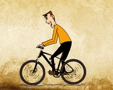 这次骑行有惊无险,有正能量和欢笑声