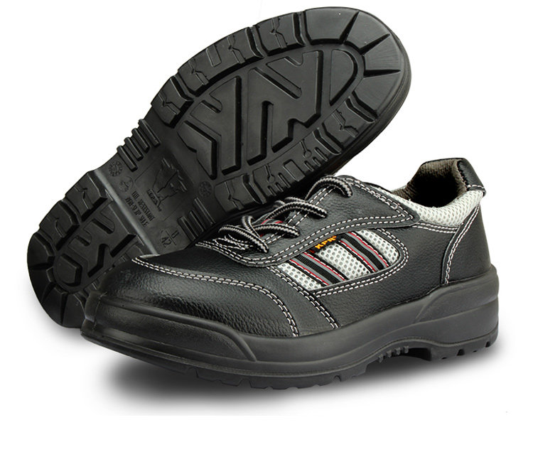 尊王kpr 无铁劳保鞋 可过富士康电子门 钢包头真皮透气绝缘安全鞋