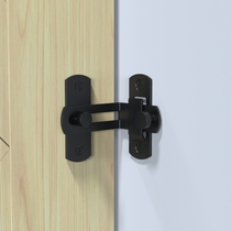 Punch-free door buckle sliding door latch door bolt sliding door buckle lock barn door lock stainless steel door lock