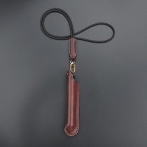 Electronic recording pen cowhide protective cover Sogou recording translation pen halter neck pen cover Handmade pen bag