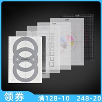 Design Metric Ruler Layout Calibration Printing Font size Pound value Line Thickness Example Comparison Table Design Tools