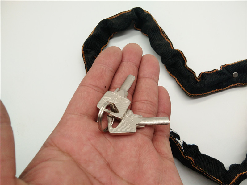 包邮自行车钢丝锁钢缆锁软锁钢条锁老款车锁防盗锁门锁布链链条锁