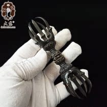Da Ci Tang Mi five cobalt pestle Shingon Yoga five-stock Vajra Brass black opening Dongmitai secret dharma instrument