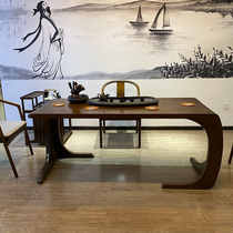 New Chinese Tea Table Zen Tea Room Kung Fu Tea Table Modern Minima Tea House Tea House Combination Furniture Custom