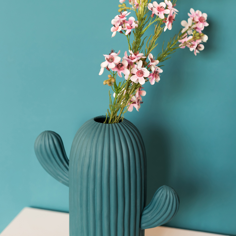 YANI yan have contracted northern wind sitting room adornment ceramic vase mesa creative furnishing articles cactus flower arrangement