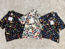 Spot VISVIM 19SS FREE EDGE SHIRT S S PENNANTS short sleeve SHIRT