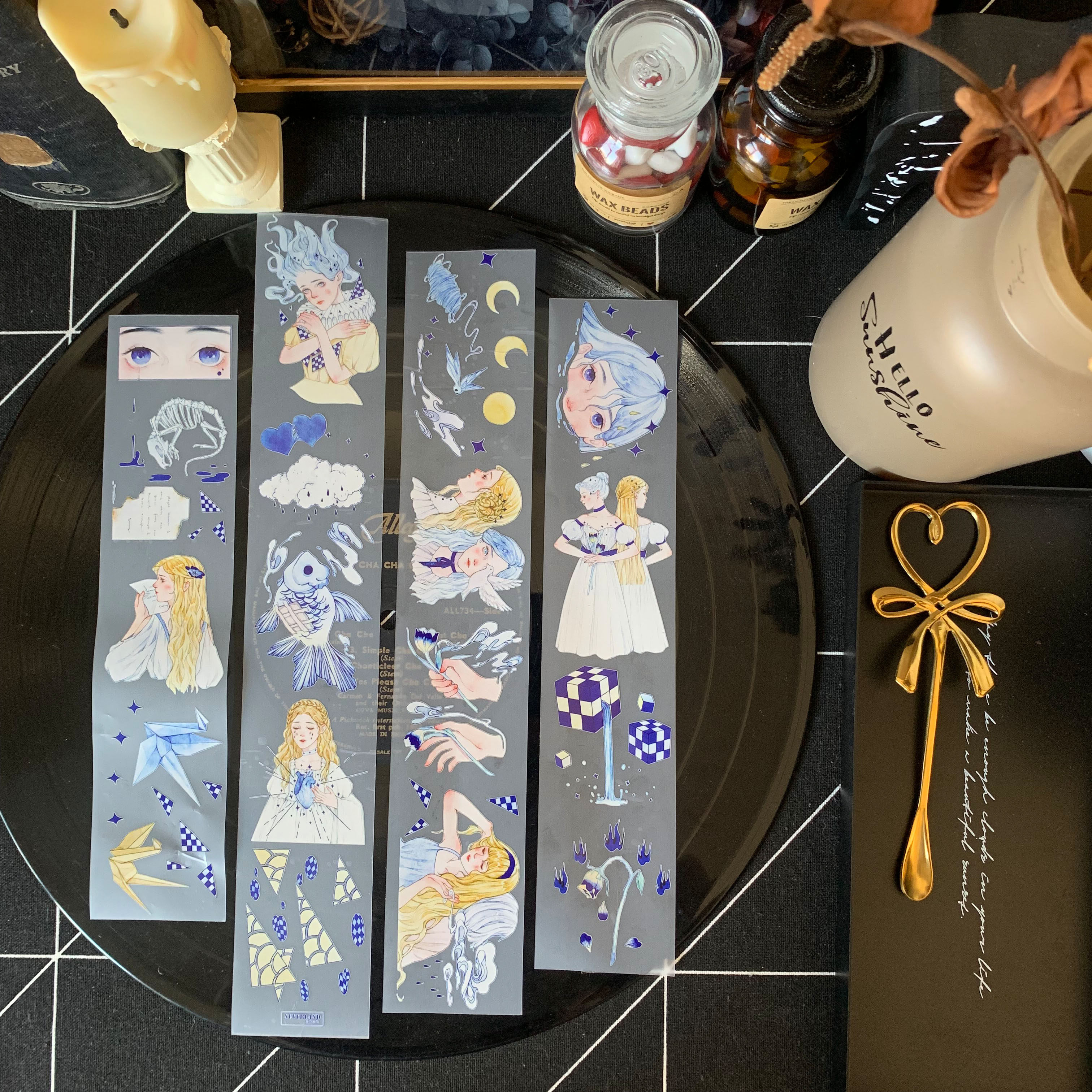 neverland手帐公社【预 售】原创和纸胶带「三周年纪念」fork套组