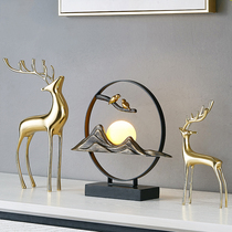 Ornamental housewarming new home gift items porch wine cabinet New Deer married girlfriends give away decorations home light luxury creativity