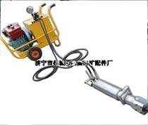 Noise-free thunderbolt Granite thunderbolt gun Granite splitter One pump multi thunderbolt machine Environmental protection stone splitting