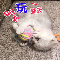 Gross Line Bell Polo Cat Toy Teasing Cat With Cat Grinding Kitty Cat Toy Balls Resistant to Self-Relieving Smoggy Supplies