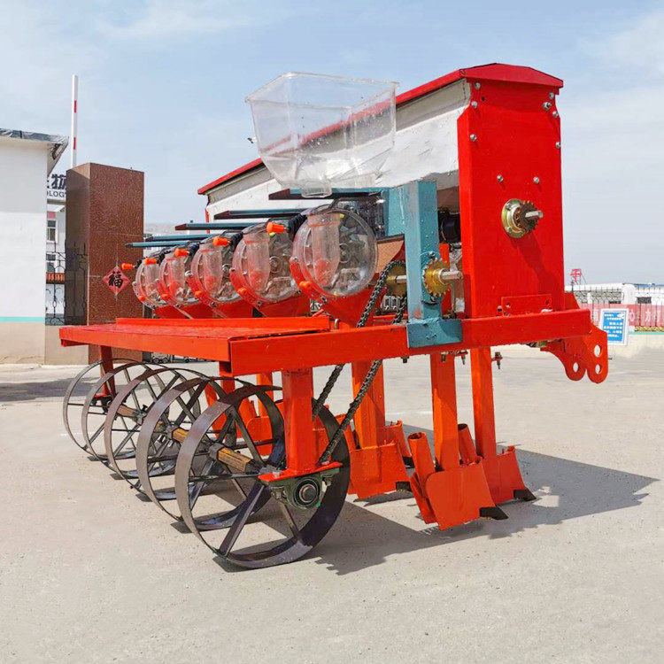 定制款大豆播种机玉米花生蔬菜农作物播种施肥一体机