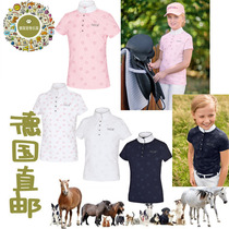 German direct mail high-end shirt new championship shirt childrens teenagers equestrian equipment horse riding