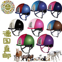 German direct mail KEP multi-combination color bright equestrian helmet riding helmet breathable and comfortable