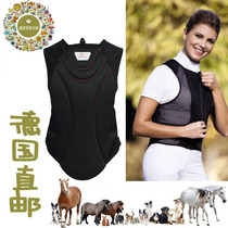 German direct mail equestrian back vest childrens adult horse riding ultra light extra stable breathable cool high bomb fit