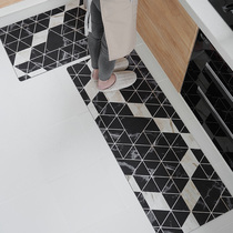 Kitchen mats household water absorption dedicated carpet anti-slip waterproof dirty mat mats erasable disposable