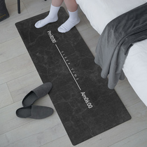 YKMORE Nordic ins bedside carpet Net red with sleeping tatami mat bedroom front mat