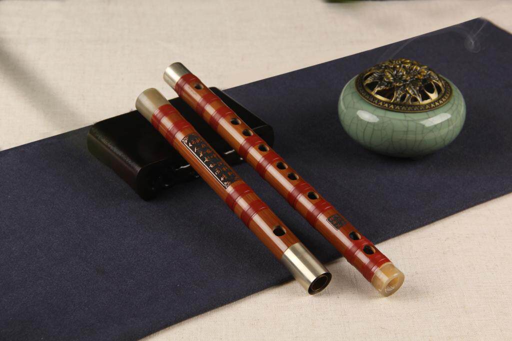 官方直售 竹韵乐器黄卫东精制笛子一节两节横笛五年苦竹专业演奏