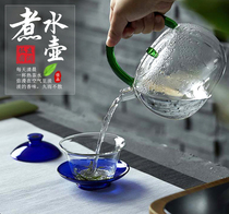 Japanese high temperature resistant glass beam burning large tea kettle Kung Fu tea electric pottery stove tea Puer tea teapot