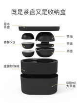 Boxi small Dome T1 tea Cat portable outdoor travel car Ceramic Kung Fu tea tea set Tea tray set