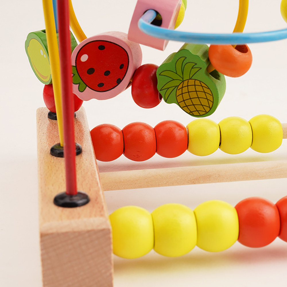 大号宝宝台式绕珠玩具儿童益智力3-5岁男女孩早教锻练动手能力