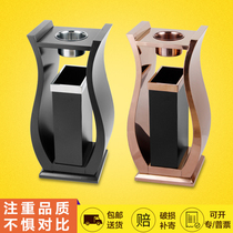 Hotel Lobby Standing Stainless Steel Bin Lift Corridor Office Building Guesthouse Ktv Ash Bucket With Ashtrays