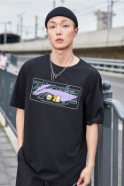 Li Ning short sleeve T-shirt men and women same sports fashion series round neck top spring leisure sportswear AHSR340