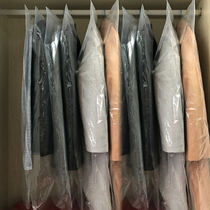 10 dustproof bag coat suit clothes storage bag thick hanging plastic bag transparent household dust cover