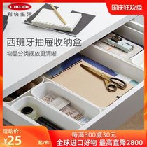 New product quick storage box Spain original imported TATAY desktop file kitchen storage drawer sorting box