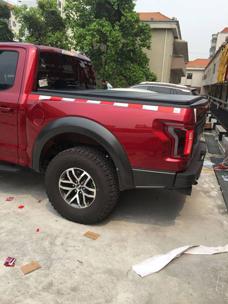 福特猛禽f150 箱盖 三折叠后盖 改装后备箱盖平盖猛禽后盖货箱盖