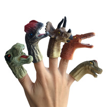 Childrens Story Dinosaur FingerFingersKindergarten Boys Parents and Children Interactive Softrubber Fingerheads Early Teaching Toys